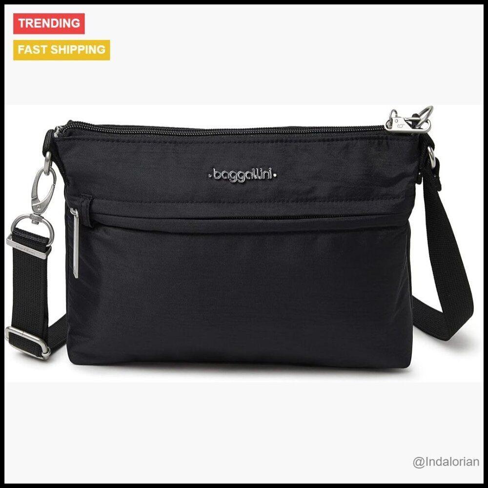 Anti-Theft Crossbody Bag Slash Resistant RFID Protection Travel Purse